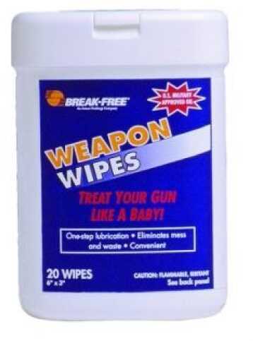 Breakfree CLP Weapon Wipes (24) BFIWW24